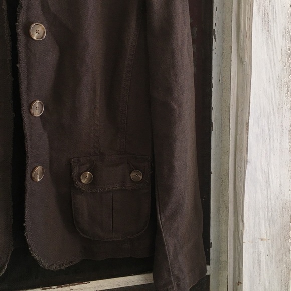 Old Navy Coast to Coast Distressed Edge Jacket - Picture 2 of 7